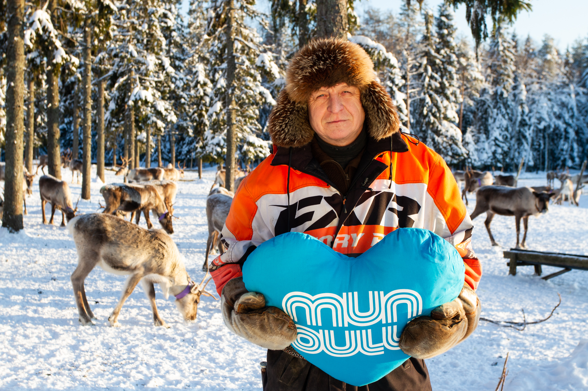 Poroisäntä Jarmo Kynkäänniemen Mun Oulu on Yli-Iin Tannila.