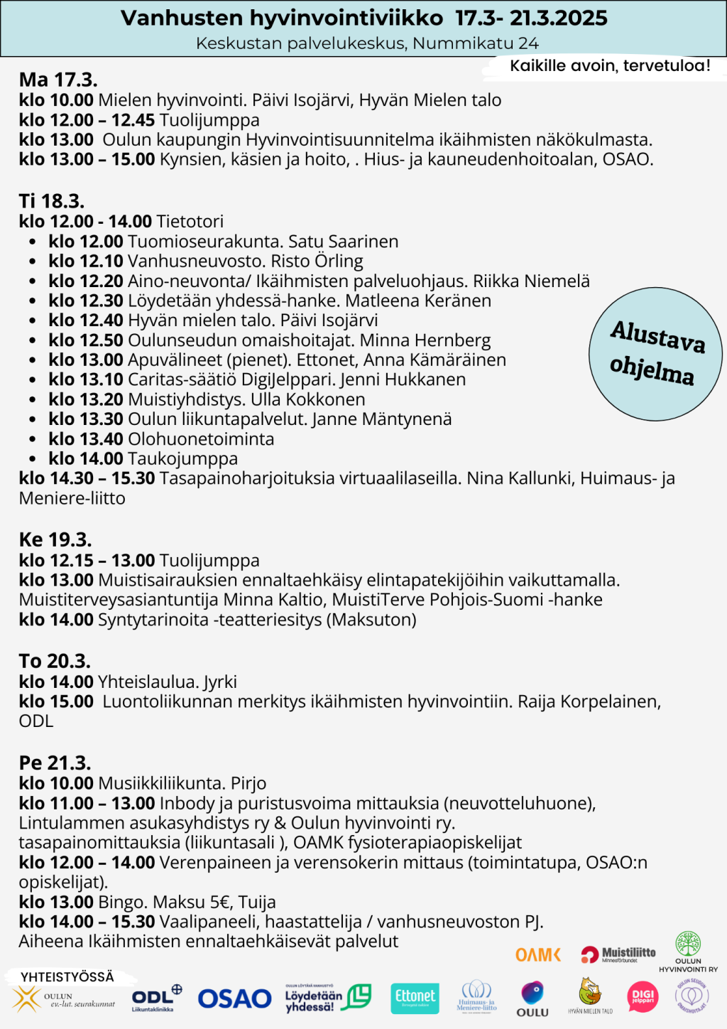 ohjelma