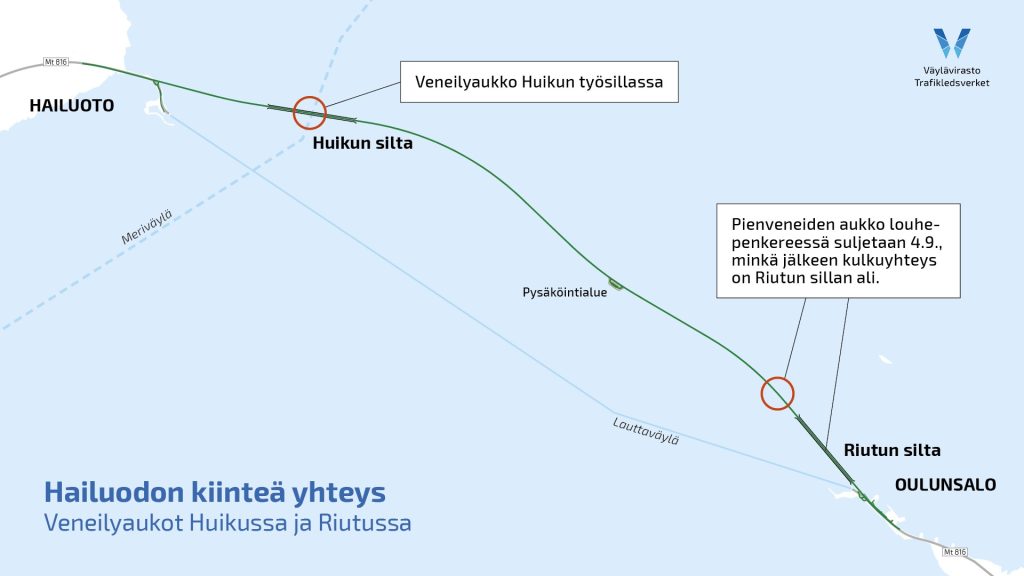 kartta työmaa-alueesta